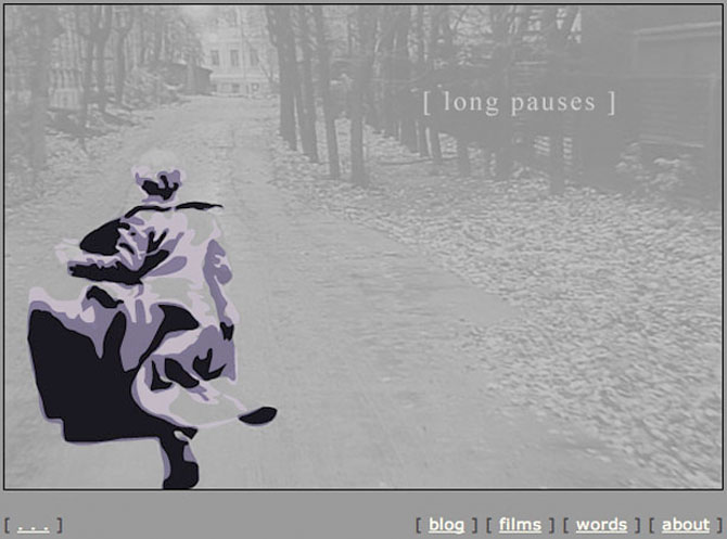 Original front page design