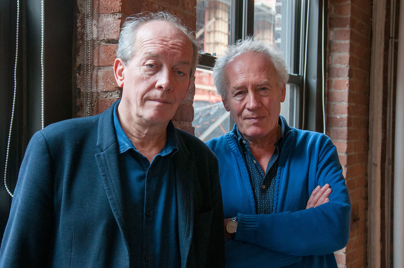 Jean-Pierre and Luc Dardenne (photo by Darren Hughes)